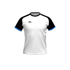 Camisetas de fútbol personalizadas con nombre, número y logo del equipo.